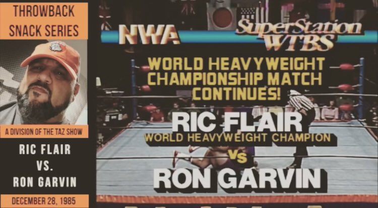 TazShowLive's tweet image. If you go to @OfficialTAZ @instagram ( taztalk ) there is a quick cool video clip of this weeks #ThrowbackSnack thanks @LMFight - #TheTazShow