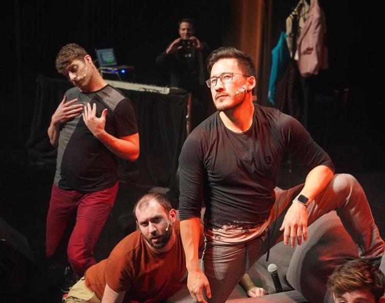 krisxdee's tweet image. Tag yourself. I’m Dan taking pictures in the back. (📷: Mark’s Instagram)