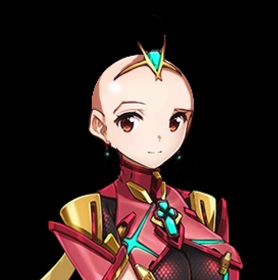 making your favorite characters bald on twitter pyra xenoblade