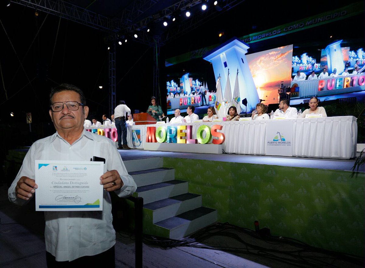 También reconocimos a los ciudadanos que han formado parte del desarrollo de nuestra comunidad. Agradezco a las autoridades que nos acompañaron a esta celebración ¡Gracias por ser parte de esta fiesta!

¡Feliz Aniversario Puerto Morelos!