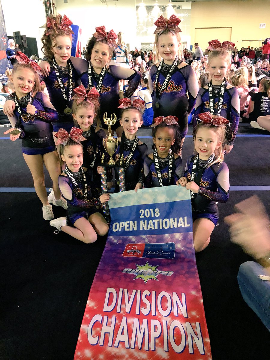 S1Angela's tweet photo. Congratulations Mighty Unicorns on your 1st place win @steponeallstars πβ€οΈπ#americheer #bestgymever #teamstepone https://t.co/ncx3T63SZc