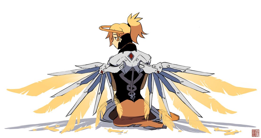 maojinart's tweet photo. #mercy nerfs :( https://t.co/a2W9KpmTzP