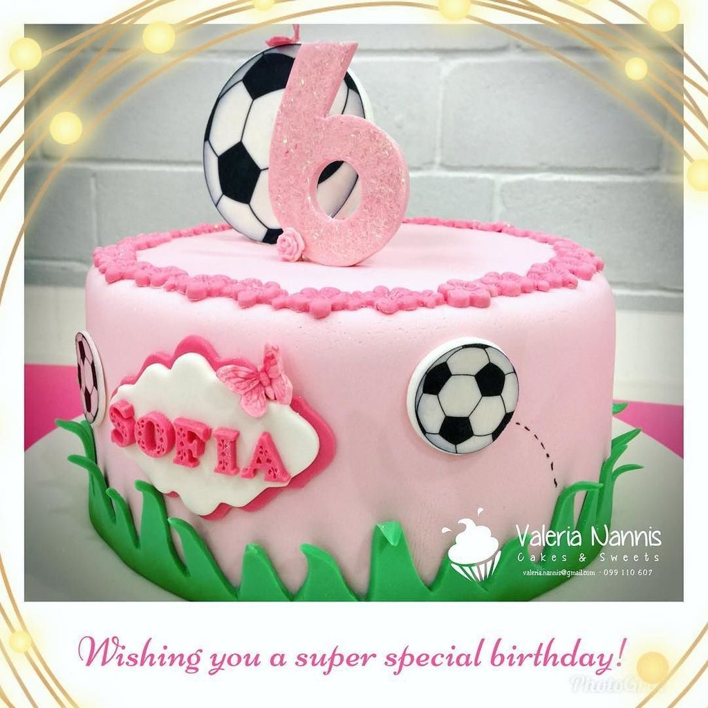 Football Cake For Girls Casa Costello