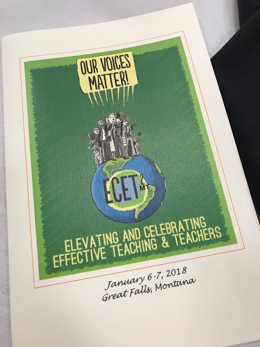 youtheduteach's tweet photo. Our Voices Matter! “Let’s get bigger!” #ECET2MT https://t.co/TM17ent3Xz