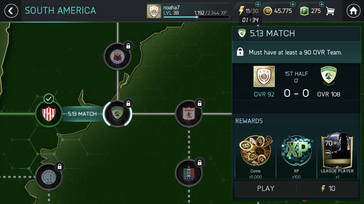 NHardy_Anderson's tweet photo. @EAFIFAMOBILE why can’t I play this? https://t.co/PugvPtfYZz