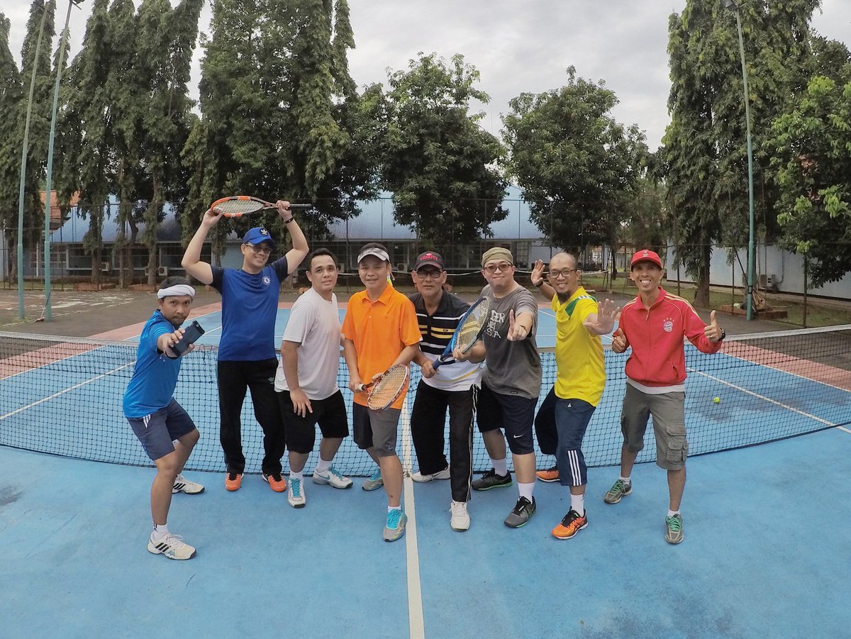 kaffah4829's tweet photo. The Opener #TTC 2018 #TeRuCI Tennis Club @Teruciers https://t.co/Fu97fethY5