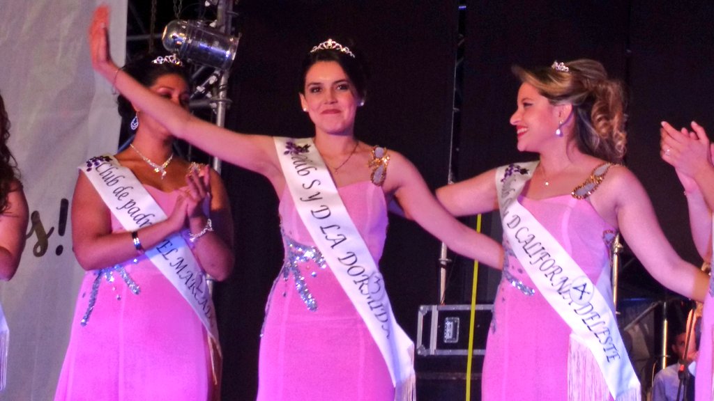 Santa Rosa ya tiene su representante a Reina Nacional de la Vendimia su nombre es Karen Lucero y represento al distrito La Dormida ¡Felicitaciones!