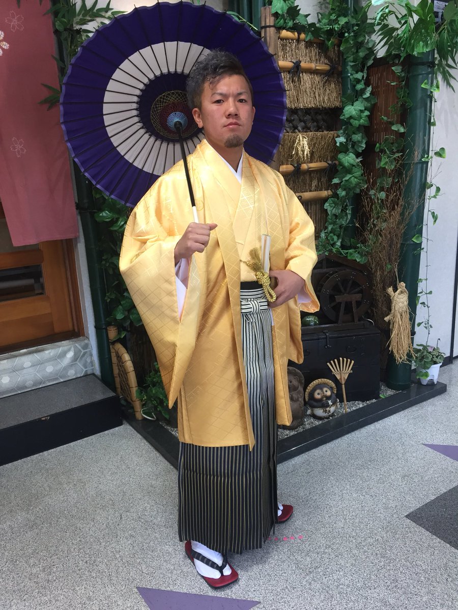 ふじ匠 平成30年1月ご成人おめでとう ございます メンズ袴で 成人式 成人式 瑞穂市成人式 北方町式 本巣市式 安八町成人式