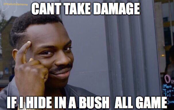 thefortnitememe's tweet image. How many of you noobs have this mentality?