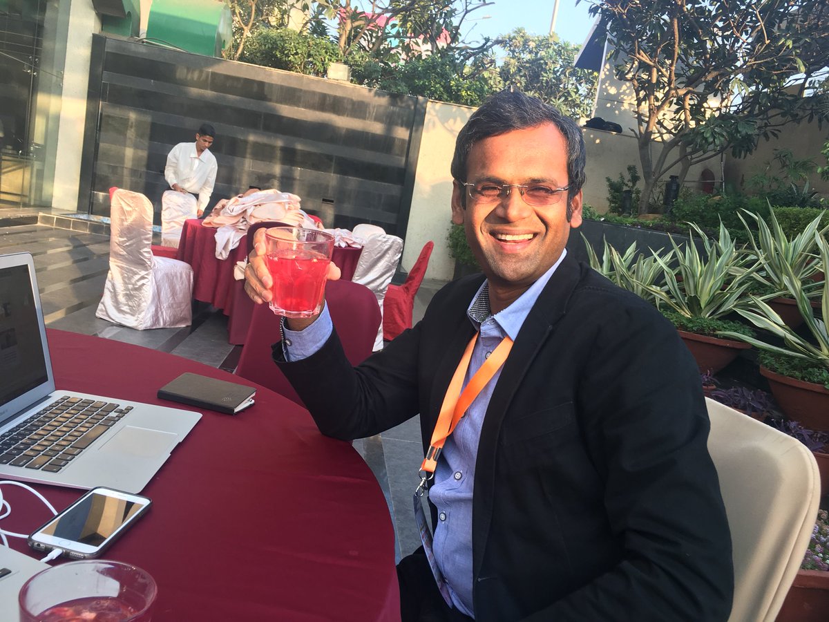 monsoonBharat's tweet photo. Setting the trend..first ever mocktail meeting between @magento India team and @monsoonconsult India team @vivekraina @anand1512 #MM18IN #Magento https://t.co/t8EbX5E8f0
