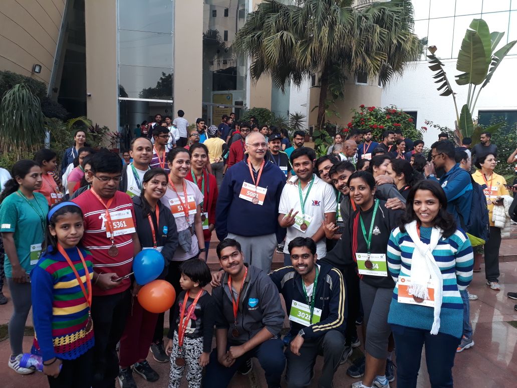 karthik_donthu's tweet photo. #LifeAtPersistent #PersistentRun2018 @Persistentsys https://t.co/lnOPGbSqTn