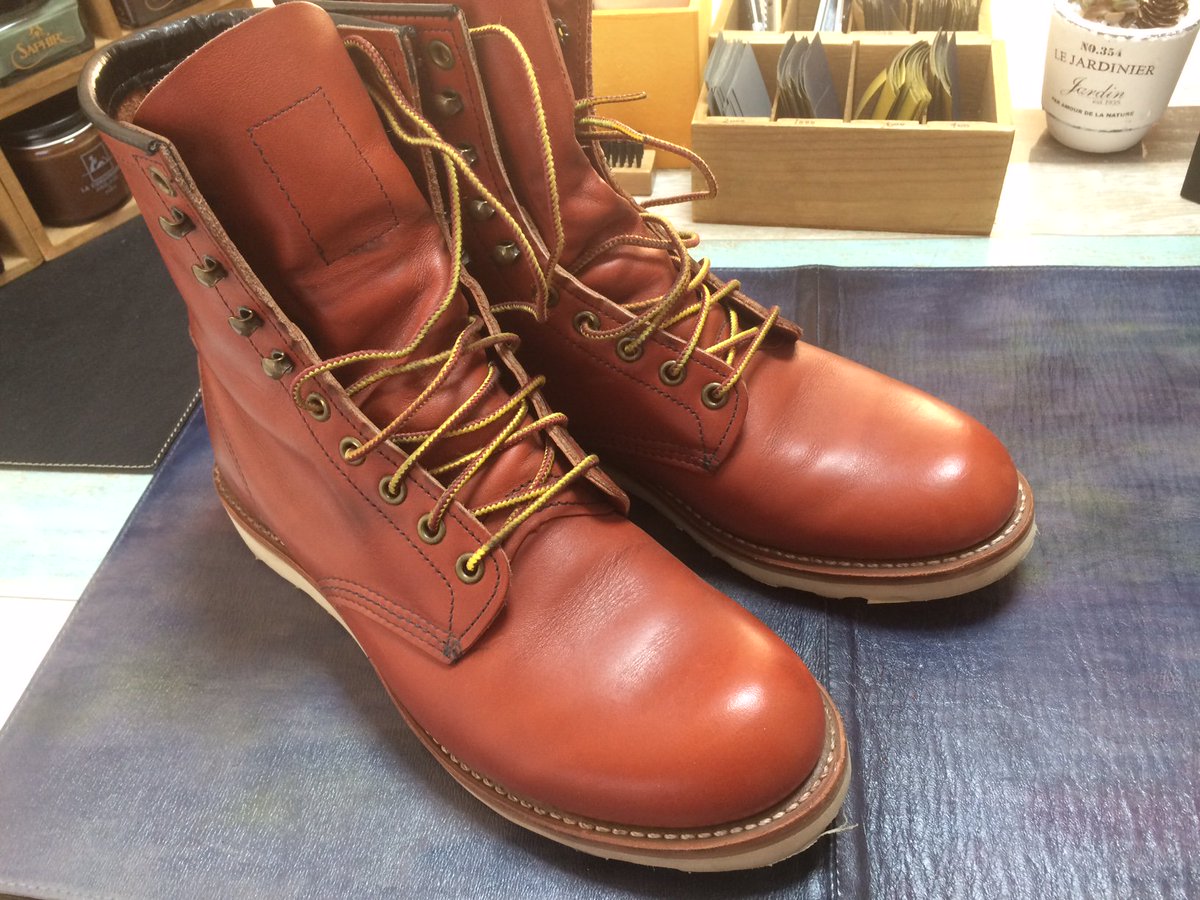 レッド ウイング 手入れ