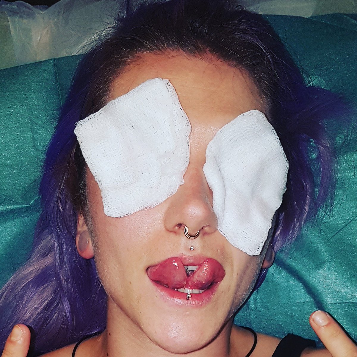 QuinndollB's tweet photo. #eyeballs #eyeballstattoo #inkedgirl  #modmom #lifestyle #bodymods #letsmakehistory #bquinndoll #bodmods #swissgirl  #bodymodification #tonguesplitgirl #piercing https://t.co/Z1QvXvflBO