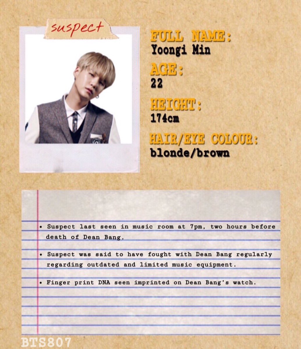 BTS807's tweet photo. suspect profile [1/2]
#BTS807 https://t.co/VtKeYjABET