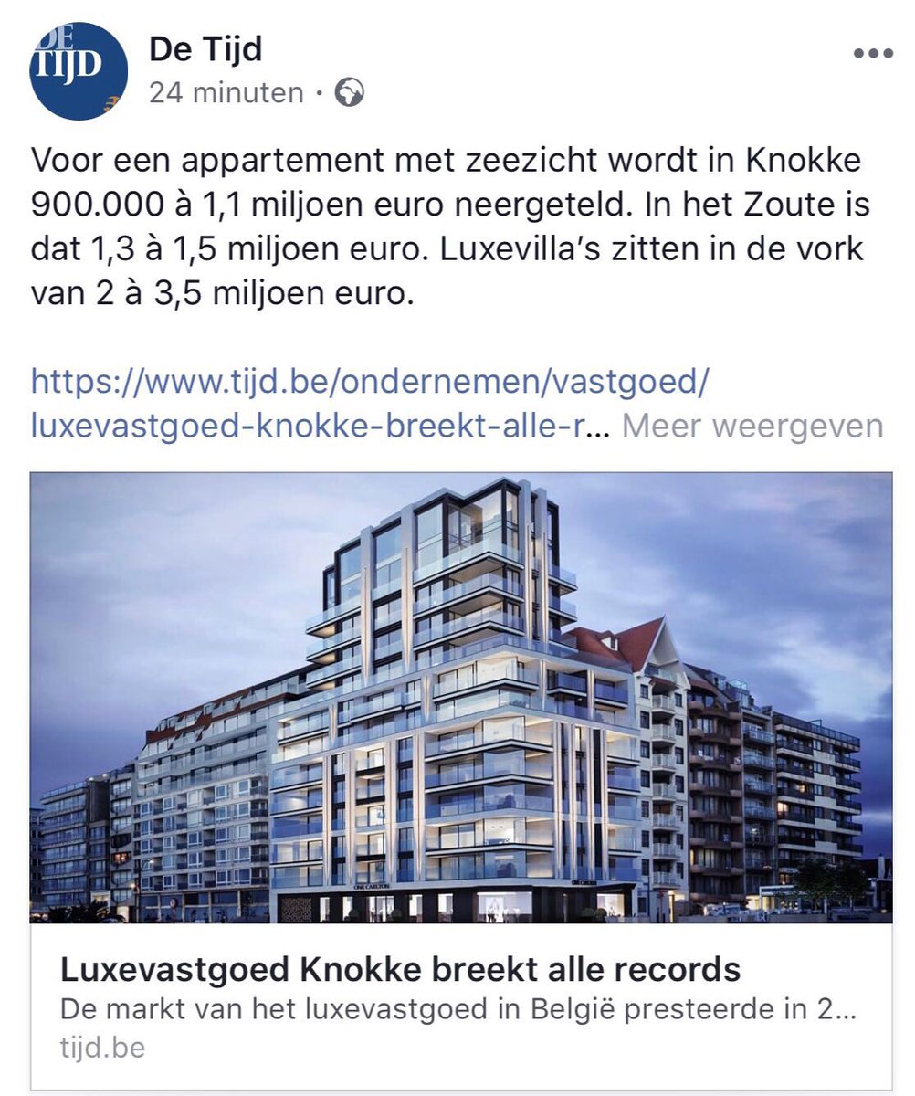Luxury real estate in Belgium. One Carlton Knokke, visuals by <a href="/nanopixel3d/">Nanopixel</a> #realestate #luxury #highend #3d #cgi #visualization #marketing #knokke