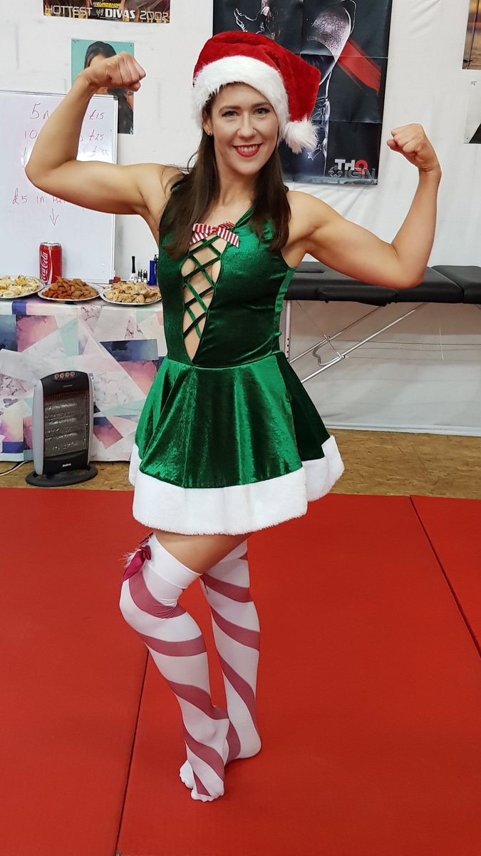 TallMartinH's tweet photo. Day 7 sees a double helping of @Jade_Wrestler to conclude #JadeWeek Thanks for all your lovely comments, including from Jade herself. It's a pleasure to support her. 😘 @wrestlingmonica #XmasMixedWrestlingEvent https://t.co/qh061pZ9uL
