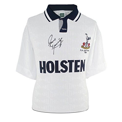 ReplicaTops's tweet photo. Paul Gascoigne Signed Tottenham Hotspur Soccer Jersey - Replica Football Tops https://t.co/n1quT2oEyF https://t.co/dGopLoT1lk
