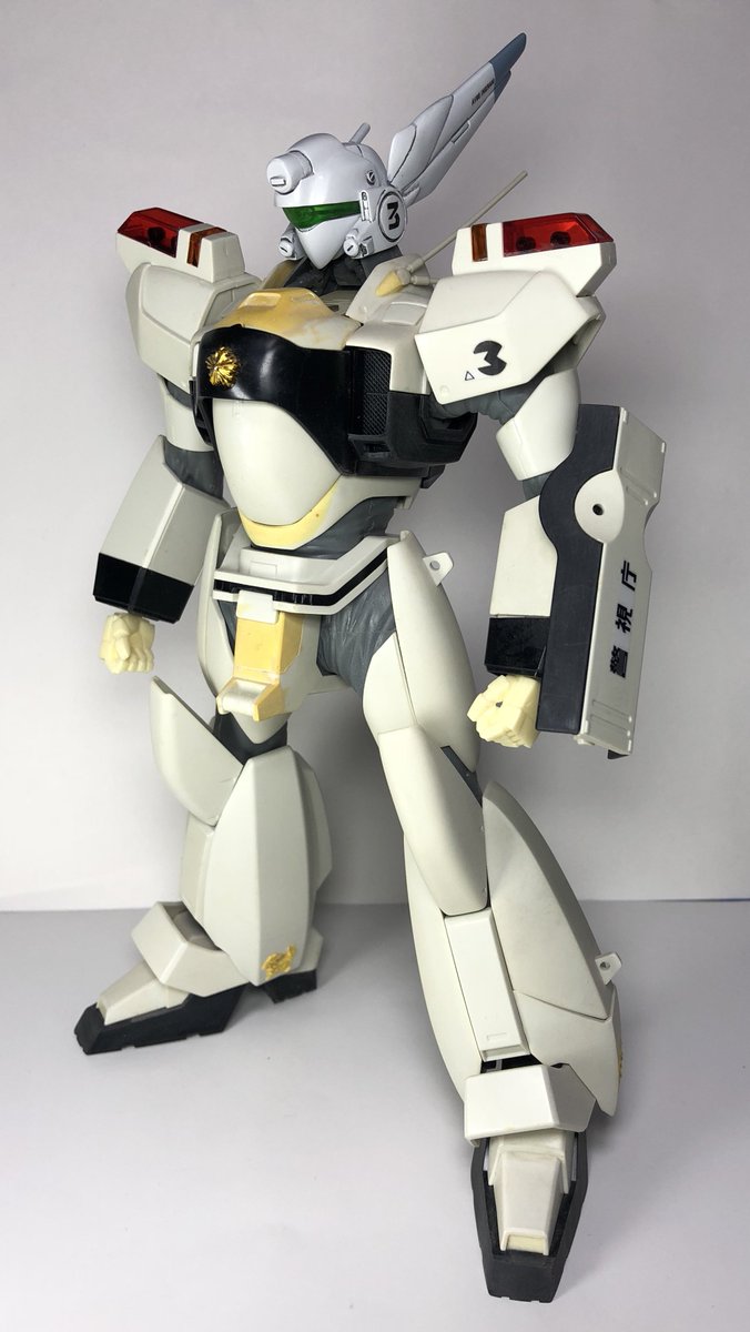 興味深いタグが流れてきましたがこれしかない…。MGイングラム3号機改造