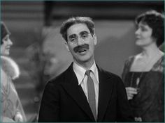 AllThingsMarx's tweet photo. #Groucho: "One morning I shot an elephant in my pajamas. How he got in my pajamas, I don't know" #AnimalCrackers 1930 https://t.co/h2sHtg9l6q