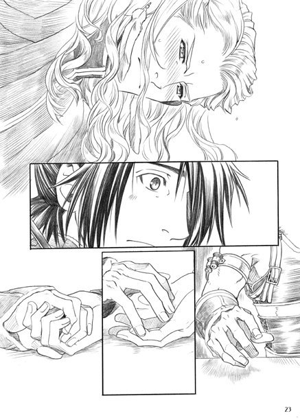 モンハン本『Planet gear』収録。筆頭リーダーと"俺"の甘酸っぱ系の漫画です 