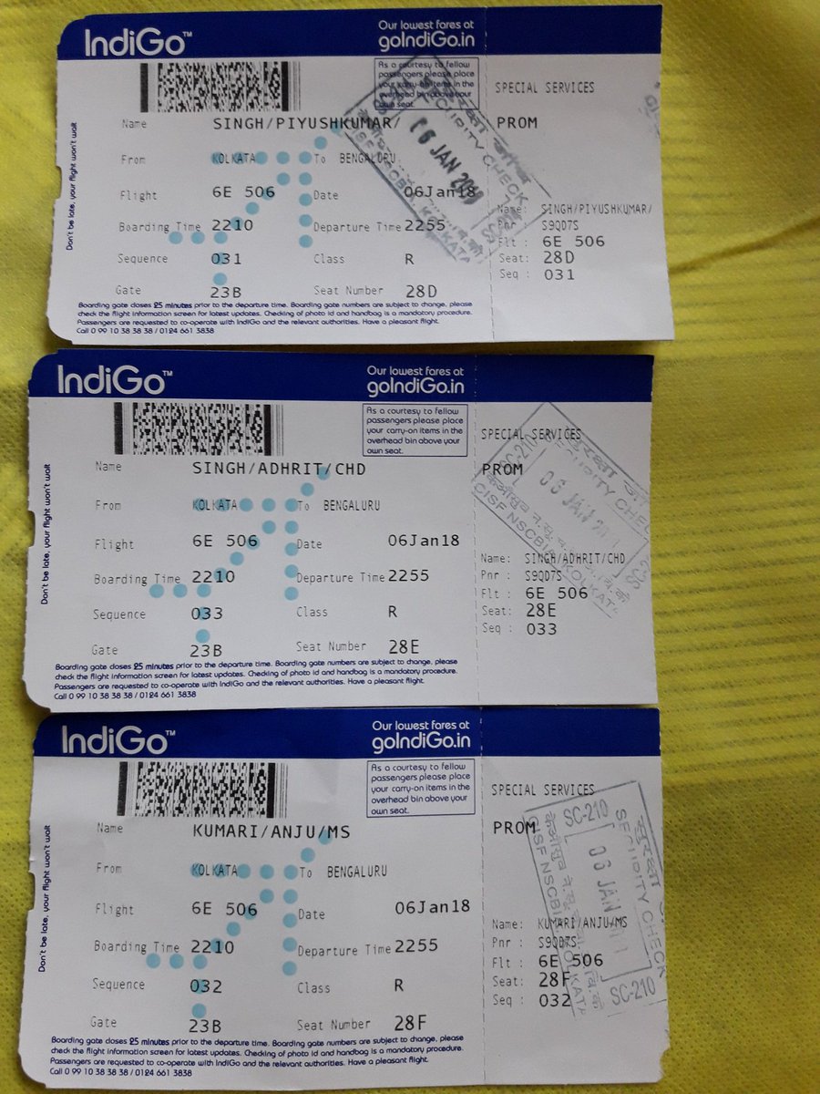 Indigo On Twitter Hi Piyush We Would Like To Inform You That