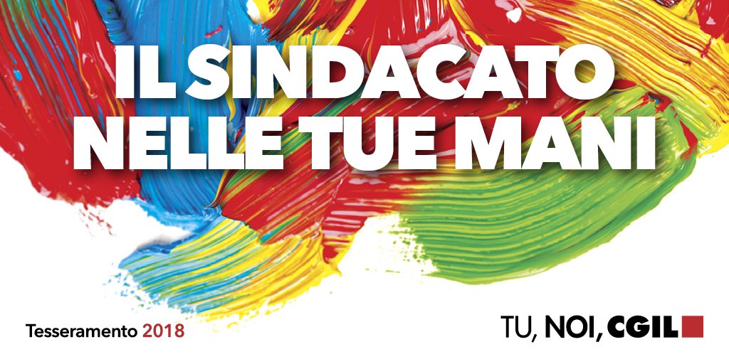 cgilnazionale's tweet photo. #Tesseramento2018
👉iscriversi: la scelta giusta per chiunque abbia a cuore la democrazia e la dignità della persona. Perché il sindacato sei tu. La Cgil sei tu. 
Info e contatti ↙️
https://t.co/of0C6wF19P https://t.co/nDT7BcRE80