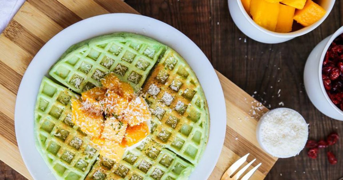 #Matcha Waffles are the perfect #SundayMorning treat! Try out this simple recipe: supertea.co.za/matcha-waffles/

Follow <a href="/SuperteaMatcha/">Supertea Matcha</a> for more healthy #MatchaRecipes