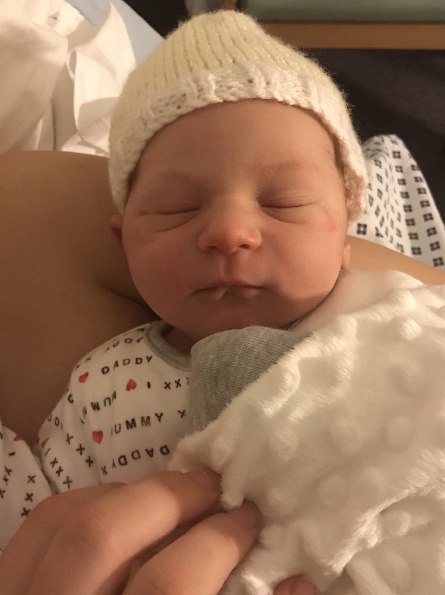 I am proud as punch to announce the arrival of our son Finley James Wilkinson. Born at 04:26 weighing 8lb 4oz.  Well done @hannahwilko06, you were truly awesomexx #amazingmum