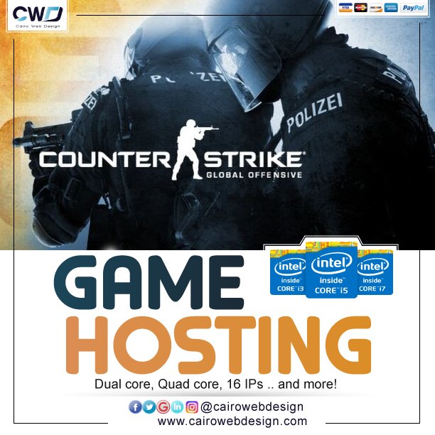 cairowebdesign's tweet image. Make the most of their power to configure your #game_server and integrate your #Mumble or #TeamSpeak services.
cairowebdesign.com/en/dedicated-s…