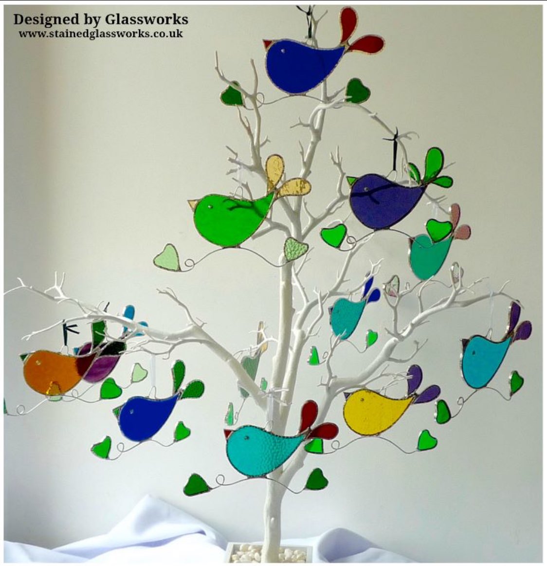 Sunday morning gathering...
#SundayMorning #birds #glass #handmade #goodmorning