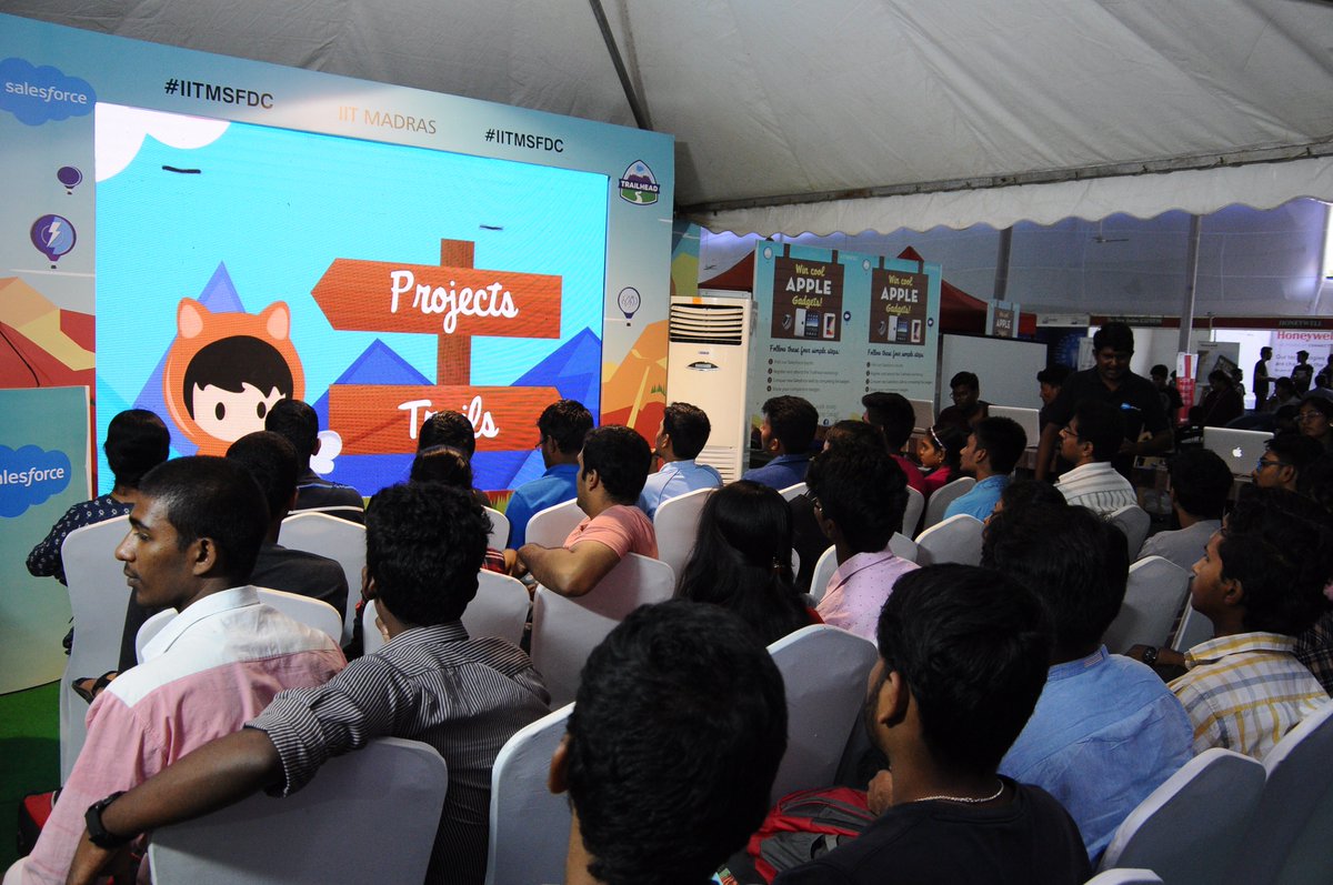 mittuvikas's tweet image. Welcome to a new generation of Developers #iitmsfdc @SalesforceDevs Hands-on workshop @ShaastraIITM @trailhead #Salesforce @rajdeepdua @jlehrbaum