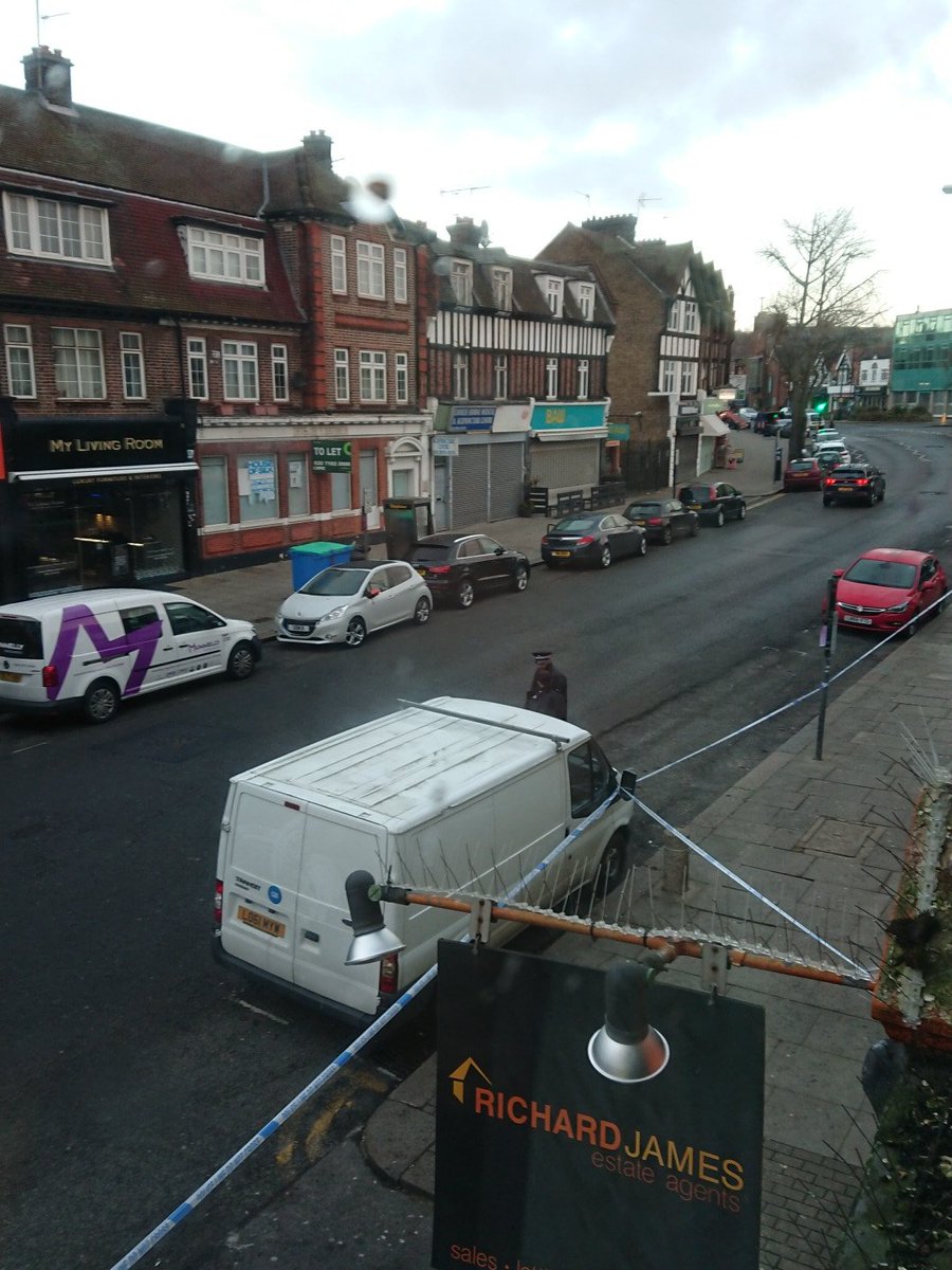 Major incident last night on Broadway. Much of south side of the road is closed. Police can't say how long it will take to get the side open.  Took place at Rota Express. Our thoughts are with the staff. We will update.