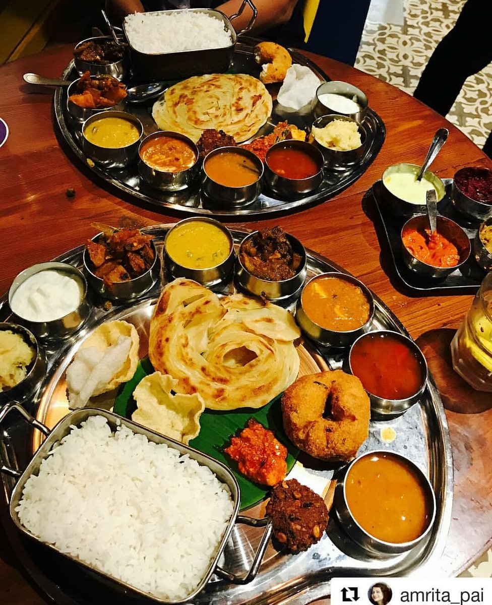 madrasdiaries's tweet photo. When they've had their last meal of last year #madrasdiaries &amp; loved it !! Come join us in the first month of the new year.
Tag us &amp; get featured!! #Repost #amritapai #Thelastmeal #2017 #MadrasDiaries #southindian #authentic #massivequantity #friends #food #life #mumbai #foodporn https://t.co/FwxaJQlepm