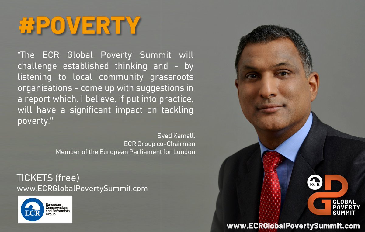 ecr_gps's tweet photo. The ECR Global Poverty Summit will challenge established thinking and come up with a report which, I believe, if put into practice, will have a significant impact on tackling poverty. Join me - https://t.co/tnbUQ1vZlr #ECRGps #poverty #endpoverty https://t.co/fxCT8JqSY9