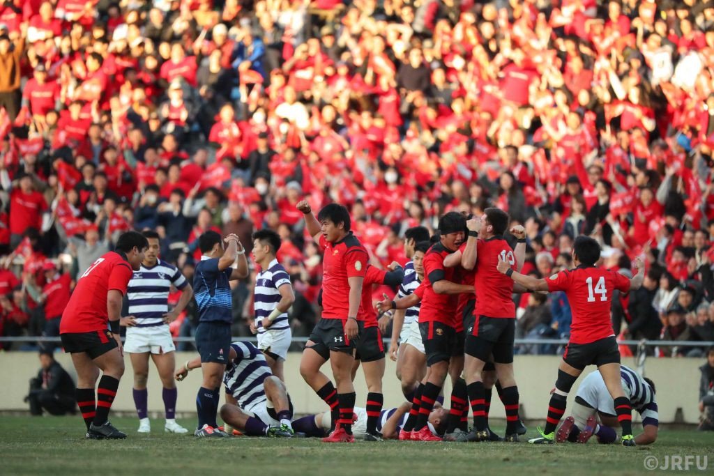 大学 ラグビー 決勝 戦