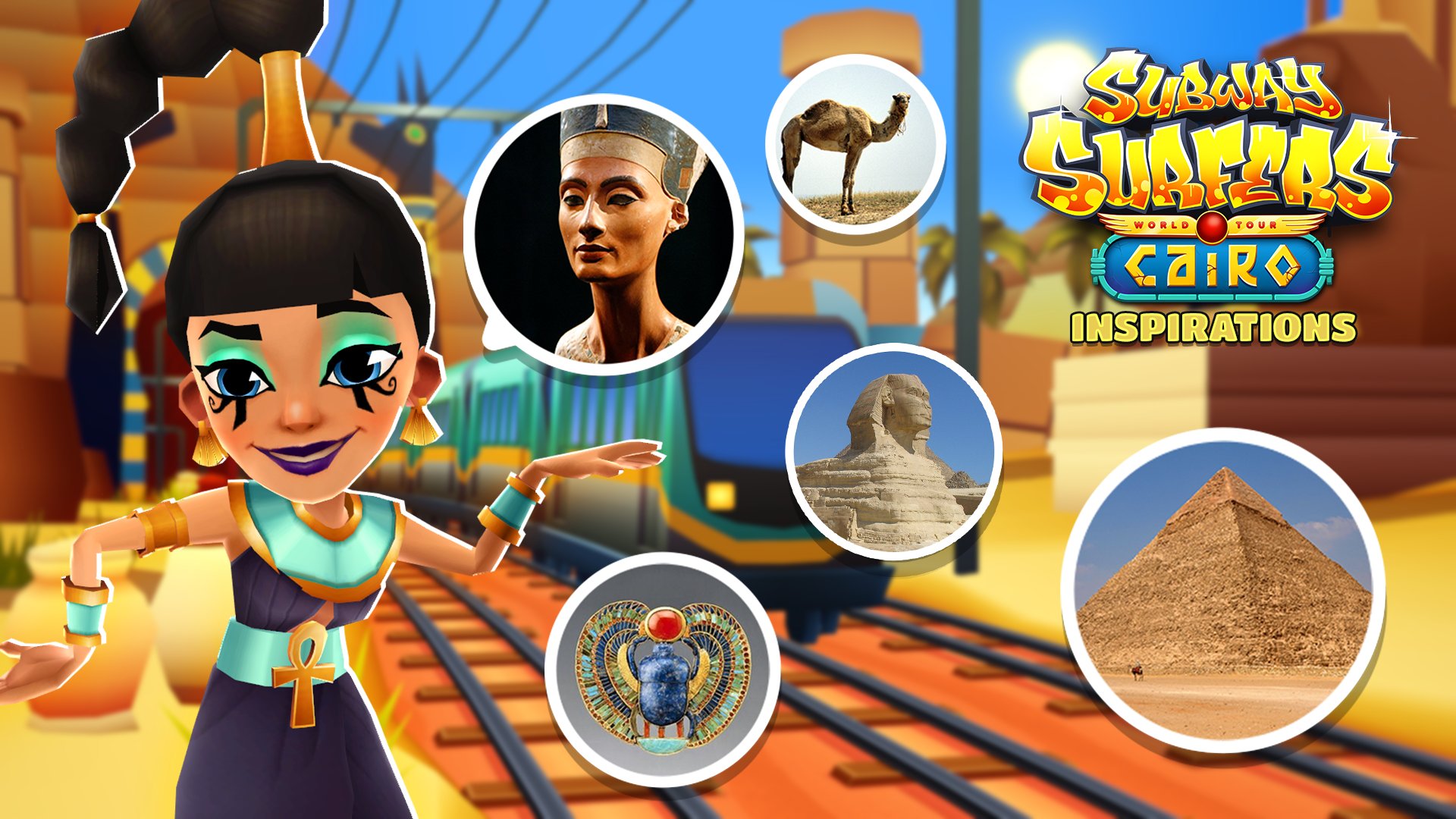 Subway Surfers lança nova edição do World Tour: Cairo