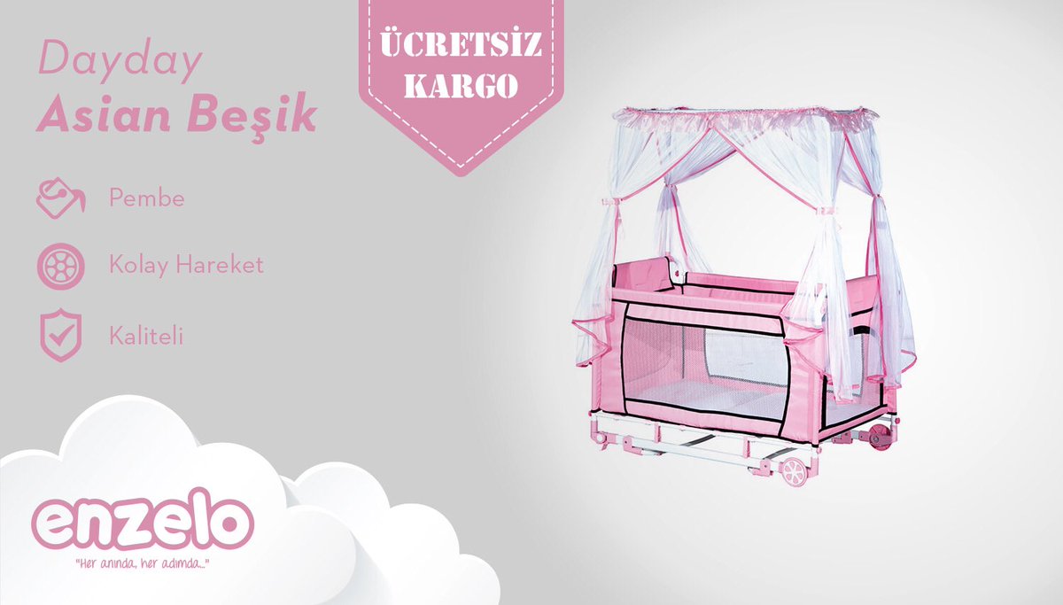 enzelocom's tweet photo. Kalın yüksek ağırlık taşıma kapasiteli profil boru kenarları ve fonksiyonel sallanma aparatı sayesinde sallanabilme özelliği ile bu beşik modelini çok seveceksiniz. 🛋 #enzelo https://t.co/xQbBpIxp97