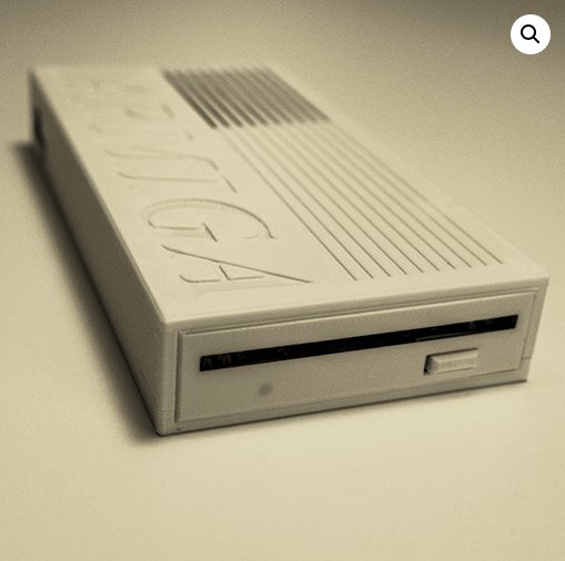 MarkRJones1970's tweet photo. Anyone used an #Armiga ? Any thoughts? Looks easier than having a real #CommodoreAmiga set up & dealing with 50% of discs not working anymore due to age https://t.co/4lvHCTWUay https://t.co/UiuwOHeoNp