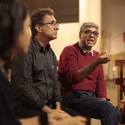 Honored to have Mahesh Dattani sir for show of "Clearing the Rubble" at <a href="/rangashankara/">Ranga Shankara</a> originally written by him for <a href="/BBCRadio4/">BBC Radio 4</a> and imagined for stage by our still space theatre team.