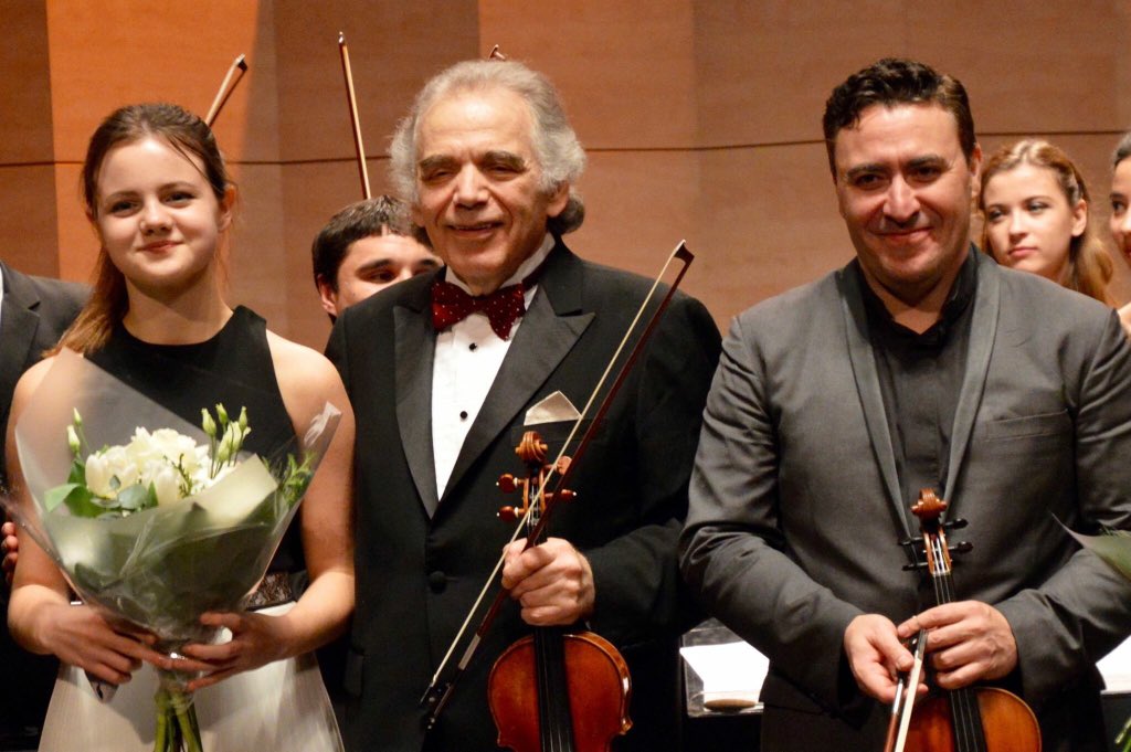 inesisselviolin's tweet photo. Remembering the last concert of 2017 in Rotterdam Philharmonic De Doelen, celebrating 70th birthday of my beloved Professor Zakhar Bron together with Maxim Vengerov on stage.
#violin #violinis #oneofthebestconcerts #zakharbron #maximvengerov #vengerov #concert #Rotterdam https://t.co/3kPLns1wn5