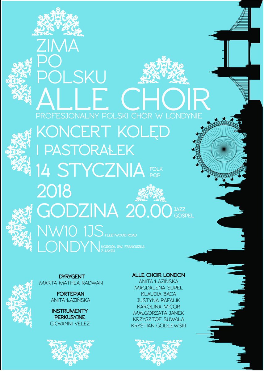 AlleChoir's tweet photo. Polish Winter, Sunday the 14th January, NW10 1JS
Free entry! https://t.co/vbEhPhhicc