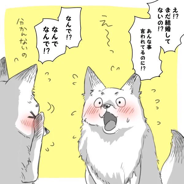 【おまけ】忘れられがちだけど美女と猟師はまだ夫婦ではない #きつね美女とぶこつ猟師 