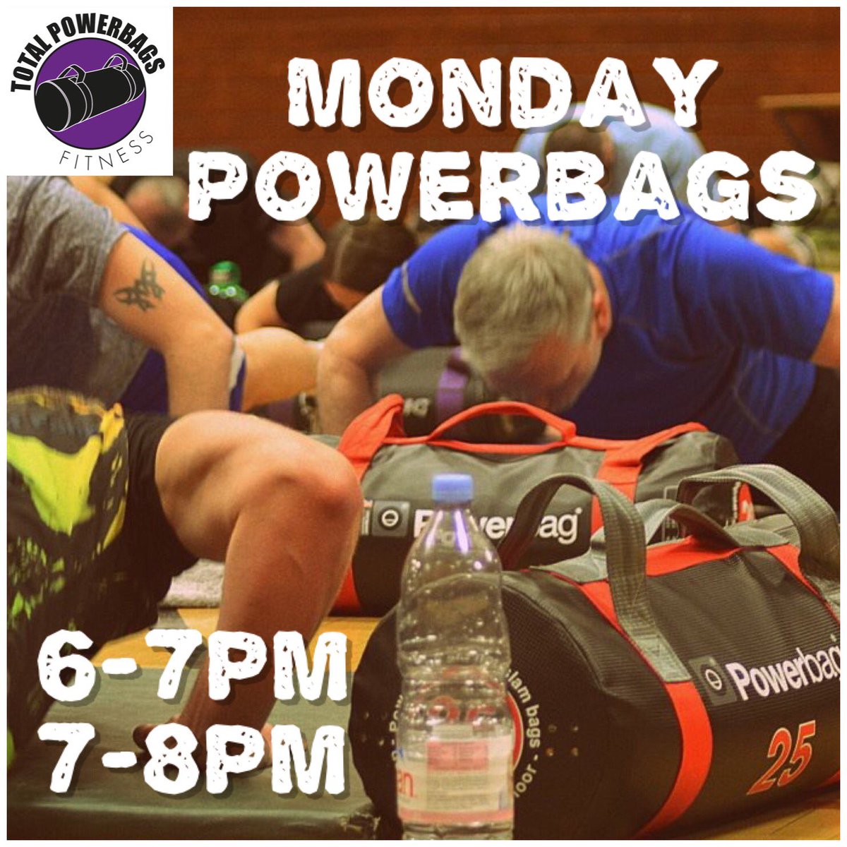 TotalPowerbags's tweet photo. Book in by commenting #session1 for 6-7 or #session2 for 7-8pm https://t.co/zXoXiLlZ6m
