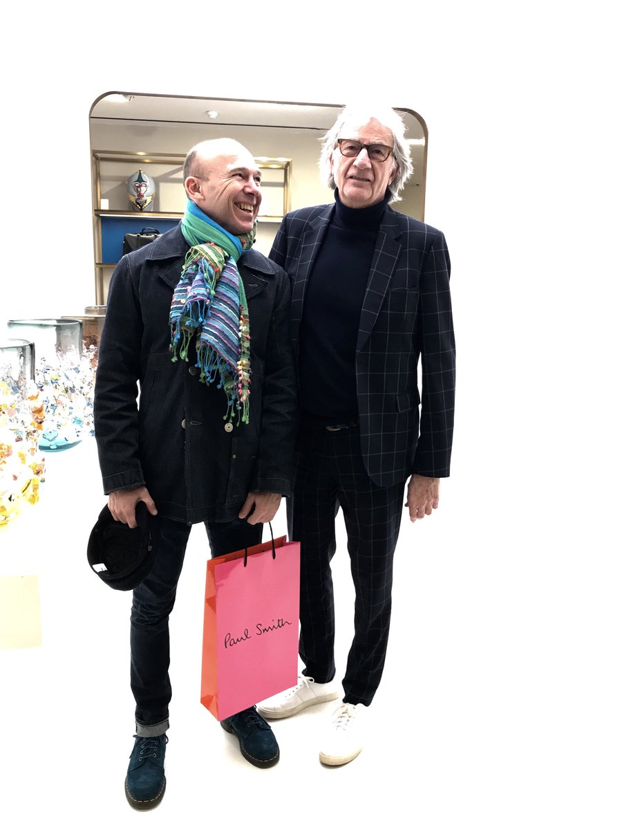 Hooverit's tweet image. HEAVENLY: ...meeting St Paul at the pearly gates... @PaulSmithDesign #AlbemarleStreet #whitelight #onthebutton