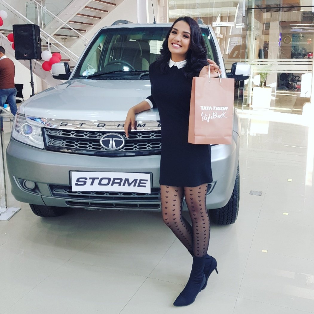 PriyankaKarky's tweet photo. Just visited the TATA motors showroom, Thapathali and absolutely enjoyed the Tata Motors January Fest! They've got amazing deals and discounts and exchange offers going on!! Hurry Hurry!
I got my little goodie bag (sooooo happy🤗😋)
#tatamotors #tatazest #proudambassador https://t.co/ascLOS6tEs