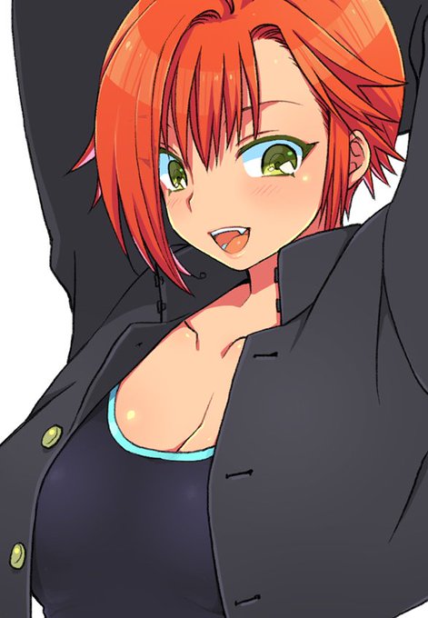 2018年初描きは学ラン水着(競泳)です。今年も学ラン娘たくさん描くぞ～ 