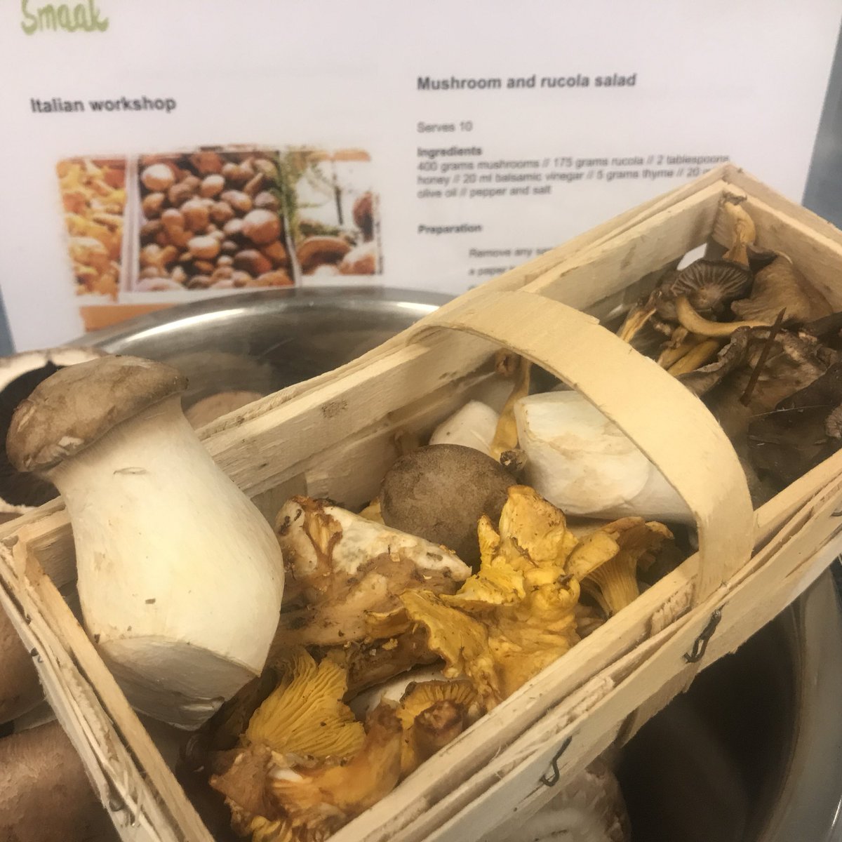 Onze nieuwe agenda voor 2018 staat online op Kookles.nl/agenda  met nieuw: de vegetarische workshop en basiskookcursus start in Feb.