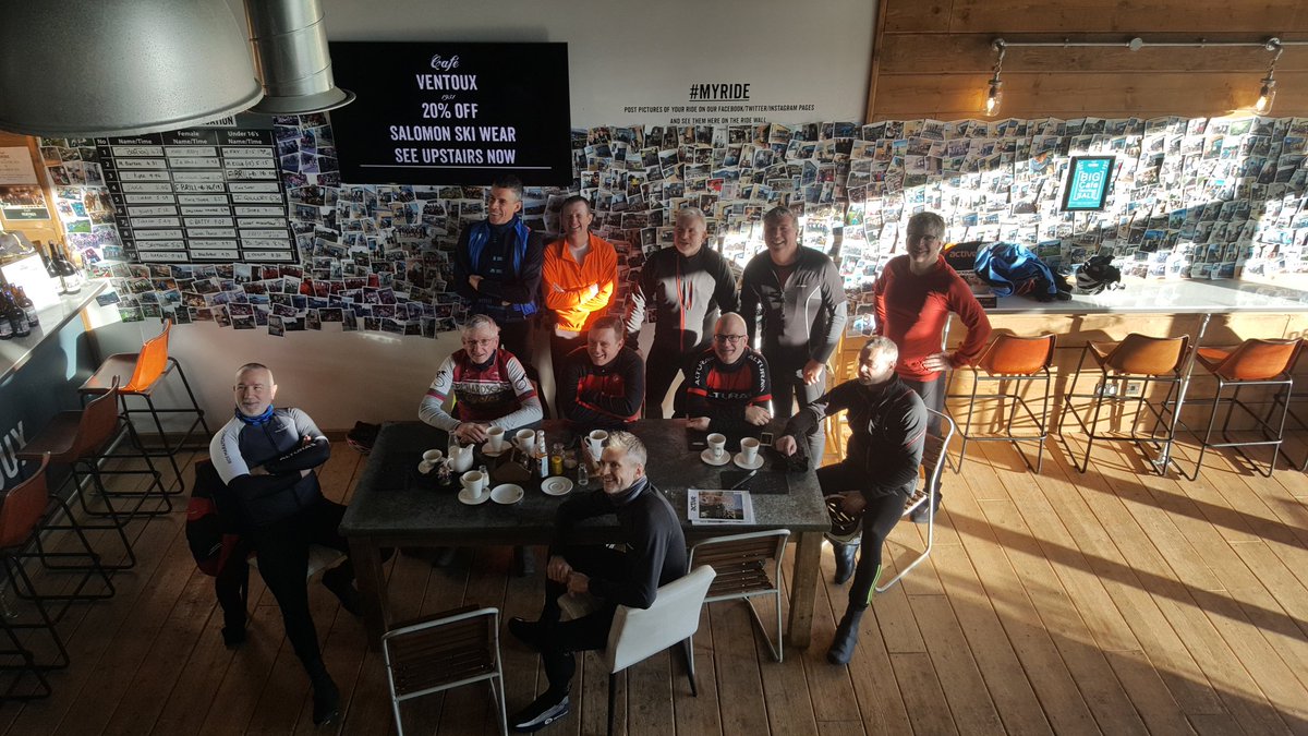 Cafe_Ventoux's tweet photo. First Sunday at cafe ventoux after Christmss. Just a few pics of the early riders #cyclecafe #bigbreakfast #coffee #cycleshop #wattbikestudio #bestcyclecafe # https://t.co/rUwqU9SPhZ