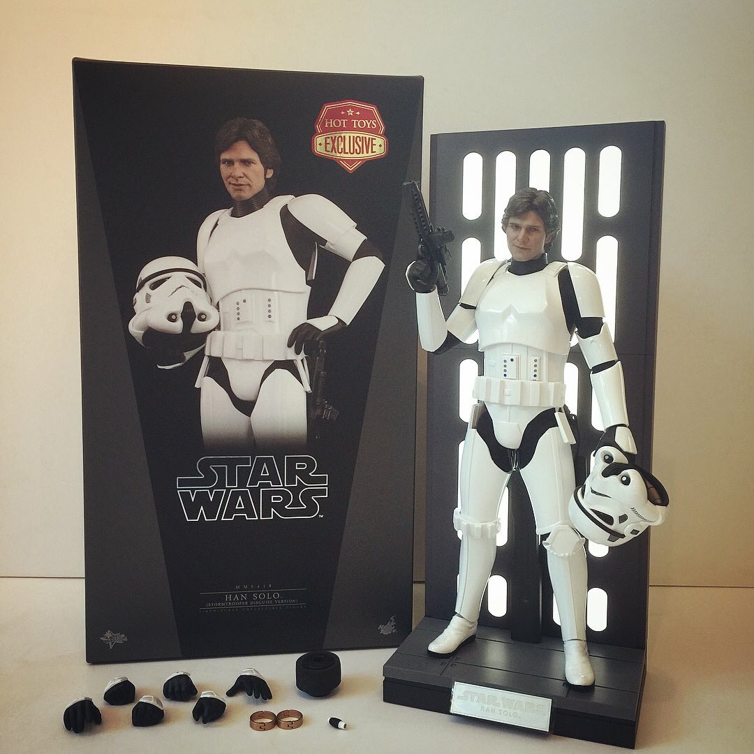 hot toys han solo stormtrooper