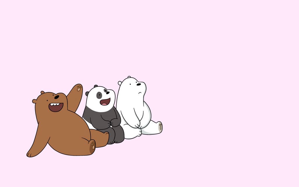 sumeryen's tweet photo. hi! i made we bare bears backgrounds and thought maybe you guys would want them too !! ❤️ let the bears inspire you and motivate you to do well !! https://t.co/VERVhiJaK7